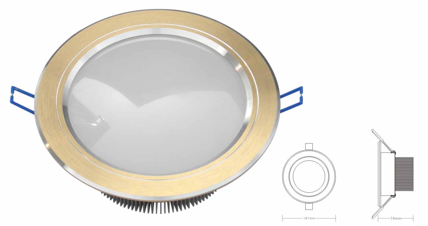 磊欣騰LED筒燈9W